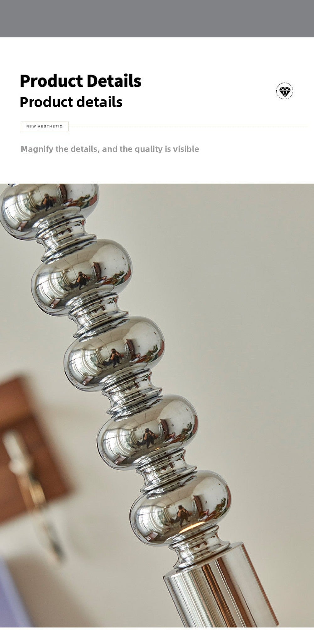 Bauhaus Chrome Silver Bedroom Bedside Pendant Light Designer Model Room Balcony Light Simple Dining Room Bar Pendant Light