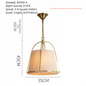 American Style Light Luxury Chandelier Simple Post-modern Cloakroom Bedroom Distinctive Creative Restaurant Study Aisle Chandelier