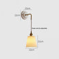 New Japanese Style Ceramic Wall Lamp Ceramic Base Bedroom Bedside Background Wall Designer Homestay Window Hanging Wall Light Fixture