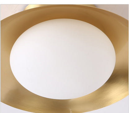 Restaurant Pendant Light Rectangular Nordic Brass Pendant Light Modern Creative Art Industrial Style Bar Round Dining Pendant Light