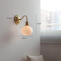 New French Style Vintage Vintage Brass Wall Lamp American Style Bedside Away Entrance Bedroom Mirror Front Makeup Table Lamp