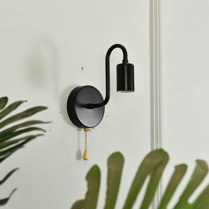 Nordic Creative Personality Modern Simple Zipper Wall Lamp Living Room Bedside Bedroom Study Away Wall Lamps