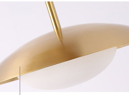 Restaurant Pendant Light Rectangular Nordic Brass Pendant Light Modern Creative Art Industrial Style Bar Round Dining Pendant Light