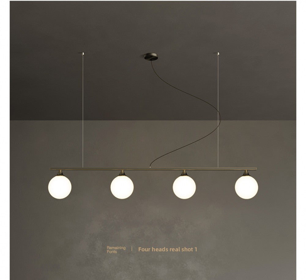 Restaurant Pendant Light Nordic Simple Modern Dining Room Living Room Light Creative Personality Bedroom Bar Light All Copper 2019 New Model