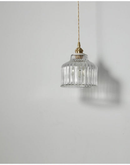 Japanese Style Glass Pendant Light Simple Modern Bedroom Bedside Entrance Corridor Bar Counter Balcony Bay Window Restaurant Homestay Lighting