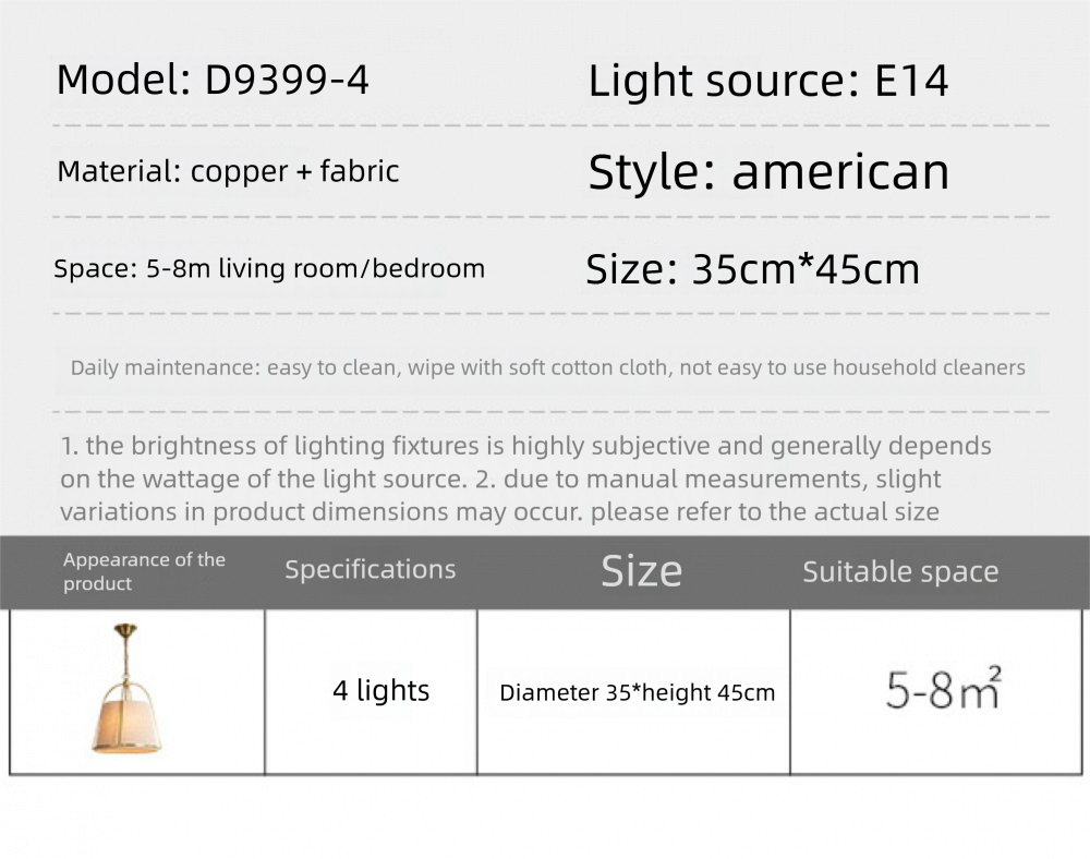 American Style Light Luxury Chandelier Simple Post-modern Cloakroom Bedroom Distinctive Creative Restaurant Study Aisle Chandelier