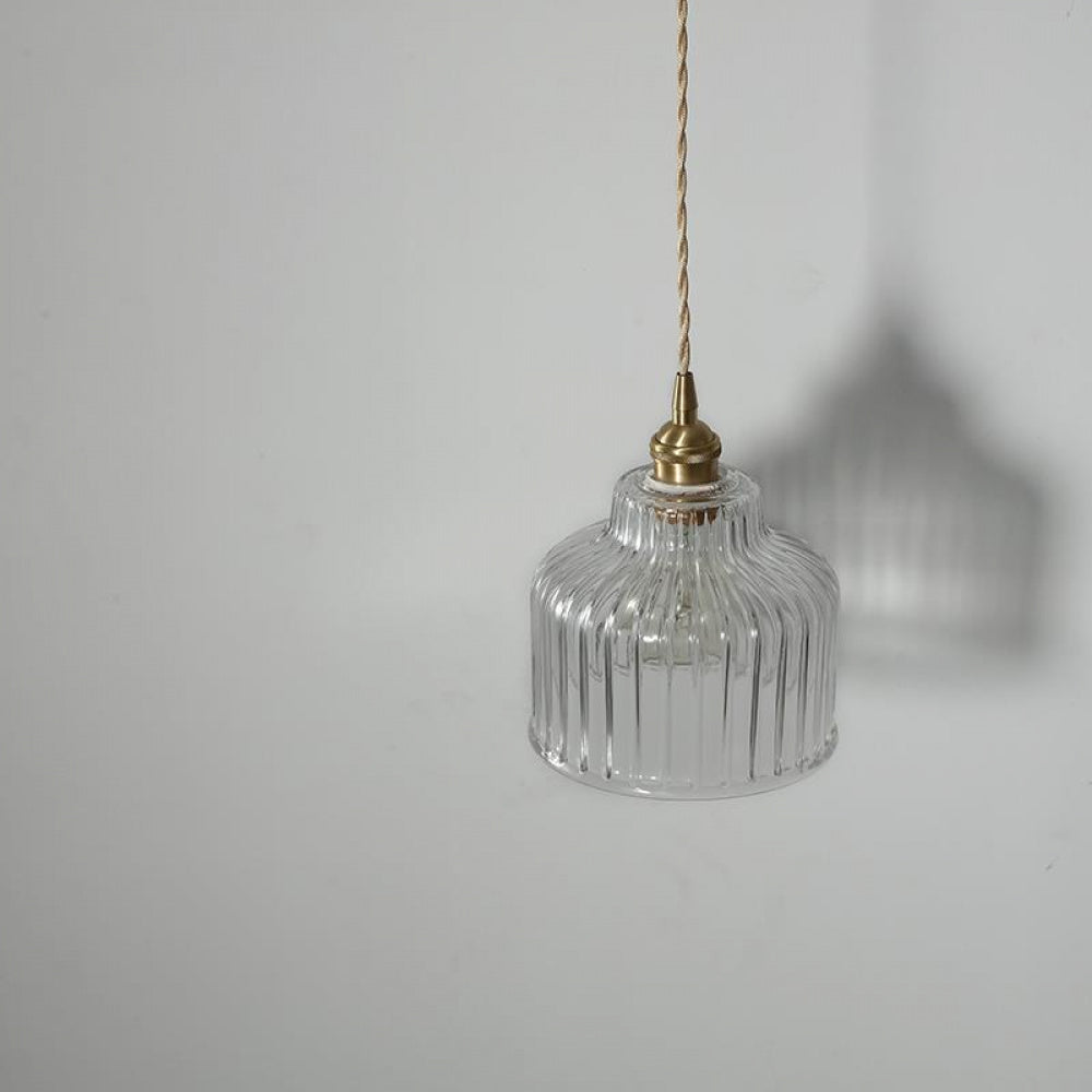 Japanese Style Glass Pendant Light Simple Modern Bedroom Bedside Entrance Corridor Bar Counter Balcony Bay Window Restaurant Homestay Lighting
