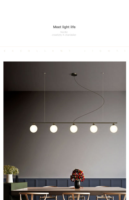 Restaurant Pendant Light Nordic Simple Modern Dining Room Living Room Light Creative Personality Bedroom Bar Light All Copper 2019 New Model