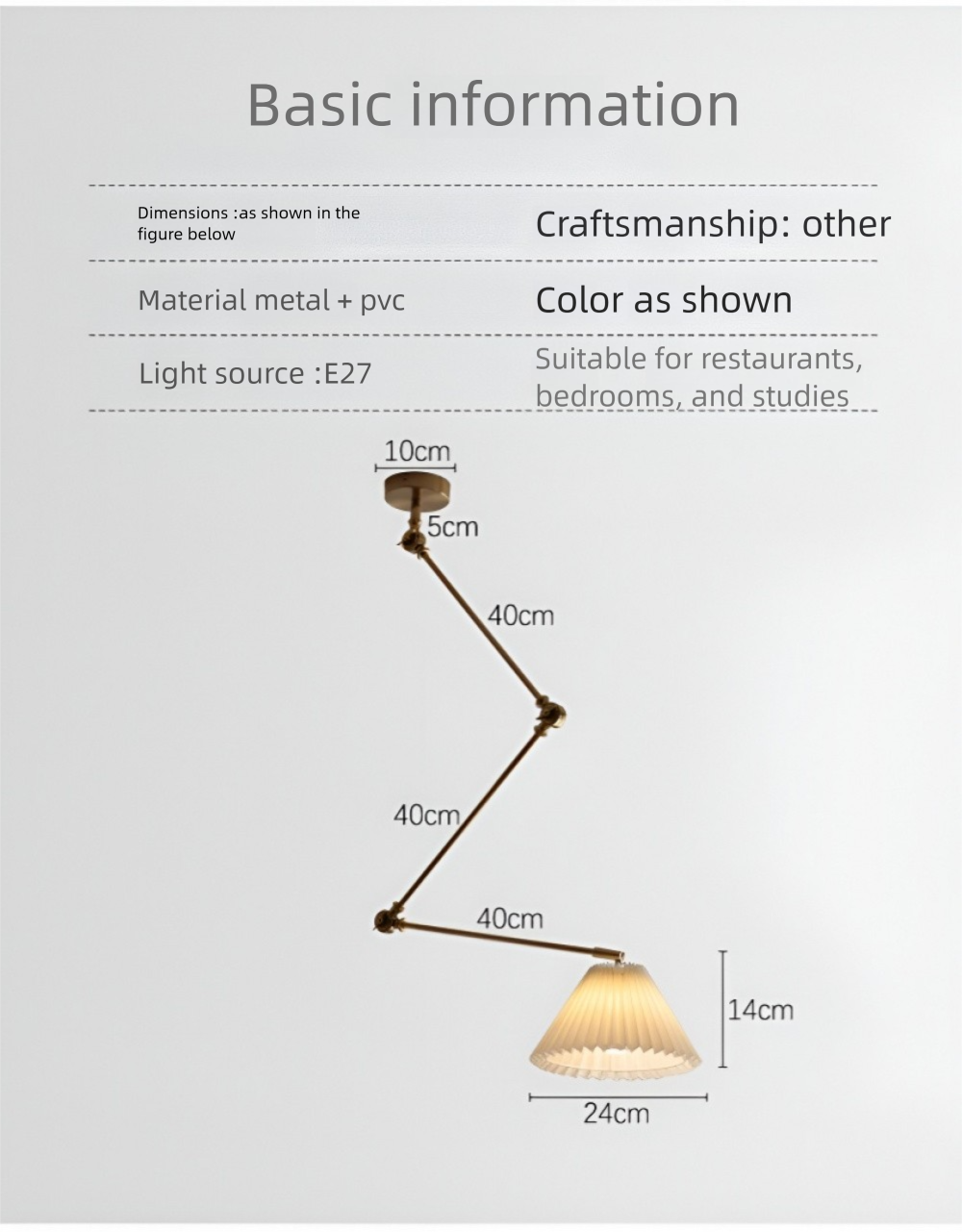 New Adjustable Dining Room Pendant Light Nordic Designer Island Small Bedroom Work Desk Designer Pleated Lighting Fixture